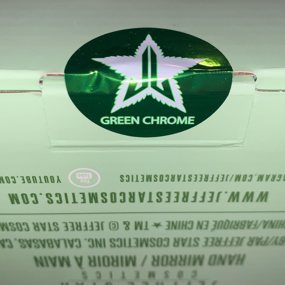 Jeffree Star 420 Green Chrome Mirror - Picture 6 of 6